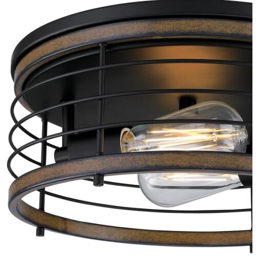 Westinghouse 61250 - plafonska svetiljka ackton 2xE27/60W/230V rustično drvo Slike