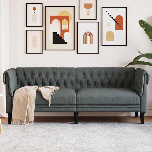 SOFA Tamno siva 201,5 x 74,5 x 74,5 cm Poliester Cene