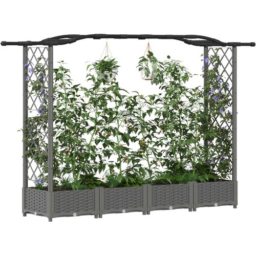  Povi&amp;scaron;eni krevet s mrežom i krovom Svjetlosiva 207 x 40 x 123 cm Slike
