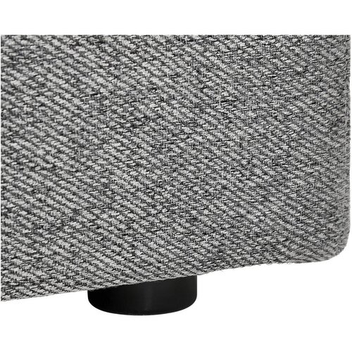 CARRYHOME POSTELJA BOXSPRING 140 cm x 200 cm , tekstil siva Slike