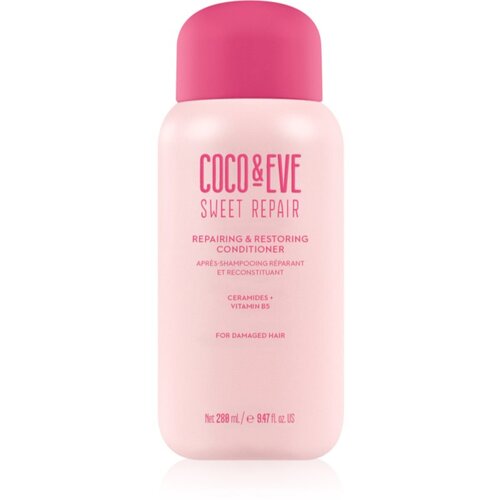 Coco & Eve Sweet Repair Repairing & Restoring Conditioner intenzivni regeneracijski balzam za poškodovane in barvane lase 280 ml Cene