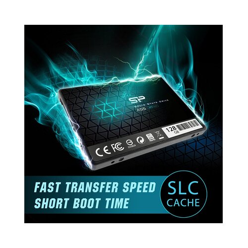 Silicon Power 128GB 2.5&amp;quot; SATA III Ace A55 (SP128GBSS3A55S25) SSD disk Slike