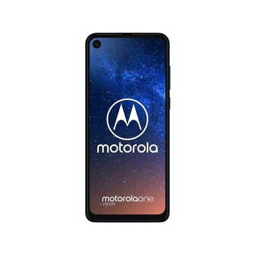 Motorola One Vision DS Plavi 6.3FHD+, OC 2.2GHz/4GB/128GB/48+12+5&25Mpix/4G/9.0 mobilni telefon Slike