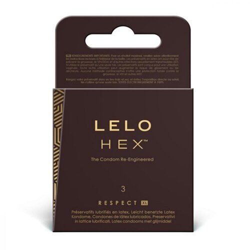 Lelo Kondomi Hex Respect - 3 kom Slike