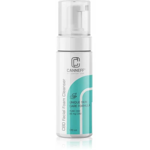 Canneff Balance CBD Facial Foam Cleanser vlažilna čistilna pena s konopljinim oljem 170 ml