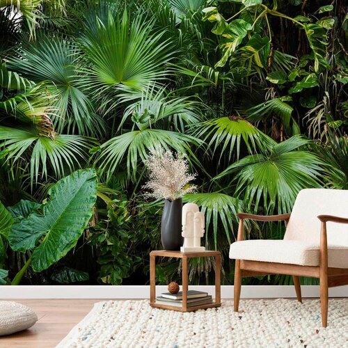 Artgeist Fototapeta Sunny Jungle, 100x70cm Slike
