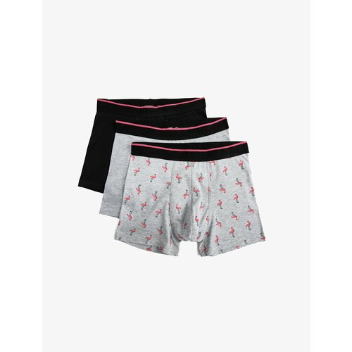 Koton Boxer Shorts - Gray - 3 pack Cene
