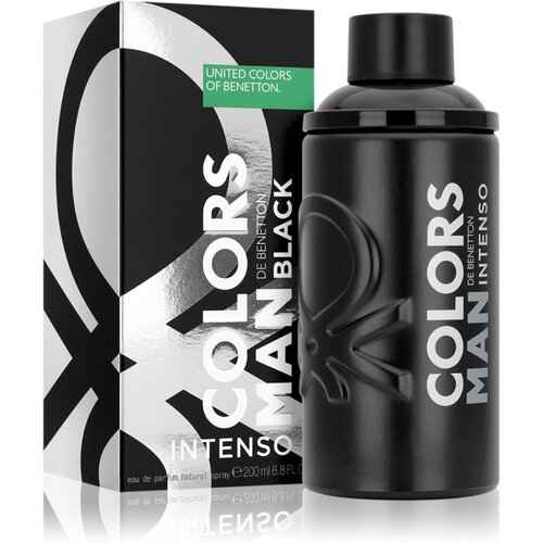 Benetton Colors de Man Black Intenso toaletna voda za mo&amp;scaron;ke 200 ml Slike