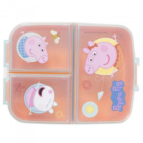 STOR kutija za obrok više pregrada Peppa Pig Cene