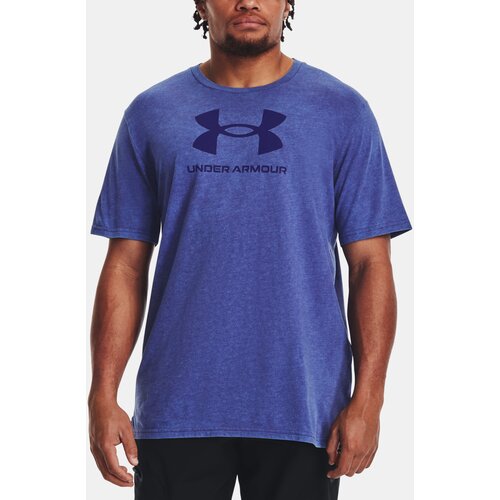 Under Armour T-Shirt UA WASH TONAL SPORTSTYLE SS-BLU - Men Slike