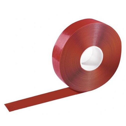 Durable trak za označevanje tal DURALINE&amp;reg; rdeč 50 mm x 0,5 mm x 30 m Slike
