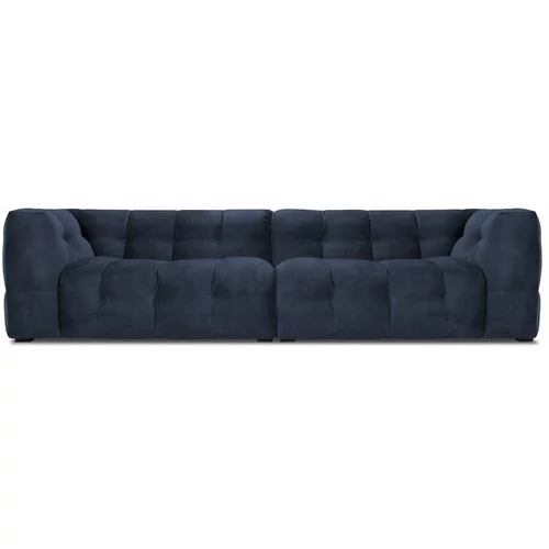 Windsor & Co Sofas Modra žametna zofa Vesta, 280 cm