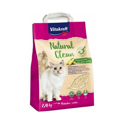 Vitacraft vitakraft natural clean kukuruzni posip za mačke 2.4kg Cene