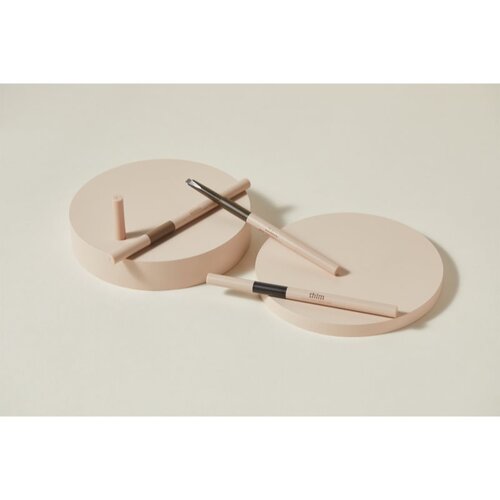 Thim Artist Touch Brow Duo obojestranski svinčnik za obrvi s krtačko odtenek 03 Black Brown 0.6 g Slike