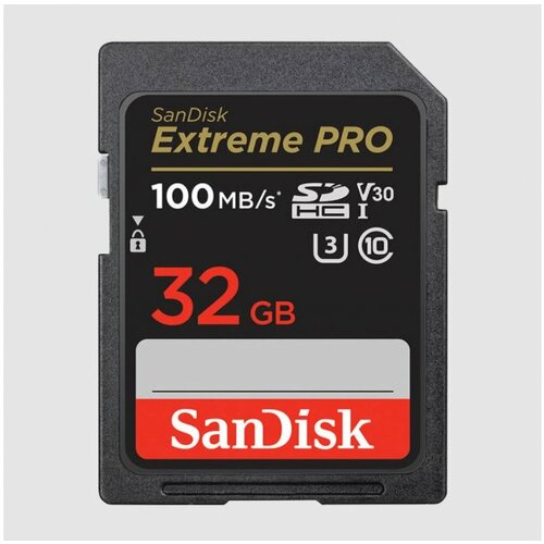 San Disk SDHC 32GB Extreme Pro 100MB/s V30 UHS-I U3 Slike