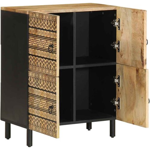 Maison Chic Komoda - Predalnik 60x33,5x75 cm trden robusten mangov les in kovina, (21722312) Cene