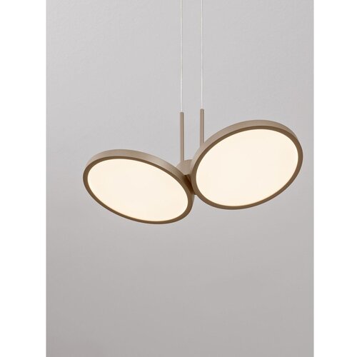 Nova Luce LED viseća svjetiljka aluminijska s mogućnosti zatamnjivanja mat zlatna &amp;oslash; 32,5 cm Vea &amp;ndash; Slike