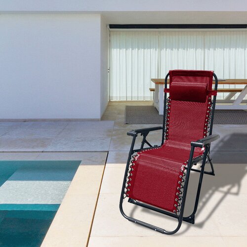  Sklopivu Stolicu Marbueno Bordo 90 x 108 x 66 cm Slike