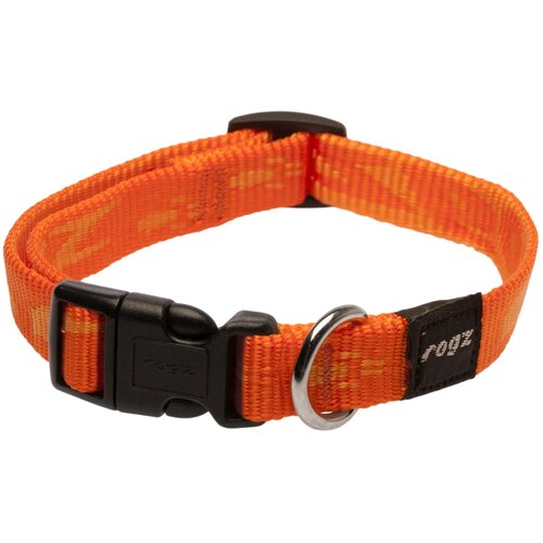 Rogz alpinist ogrlica za pse od mekane tkane trake m — 26–40 cm narandžasta Cene