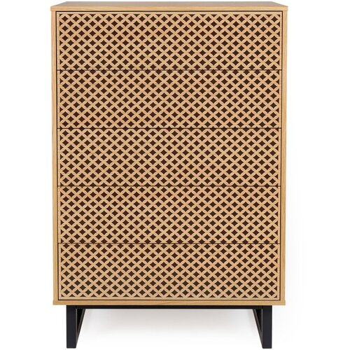 Woodman komoda u hrastovom dekoru Camden Diamond, 80 x 123 cm Slike