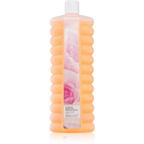 Avon Senses L'amour Sunrise pjena za kupanje s mirisom ruže 1000 ml Cene