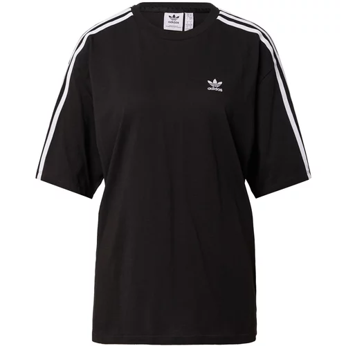 Adidas Široka majica črna / bela