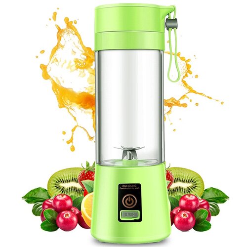  Akumulatorski prenosni športni mešalnik 400ml USB blender zelen Cene