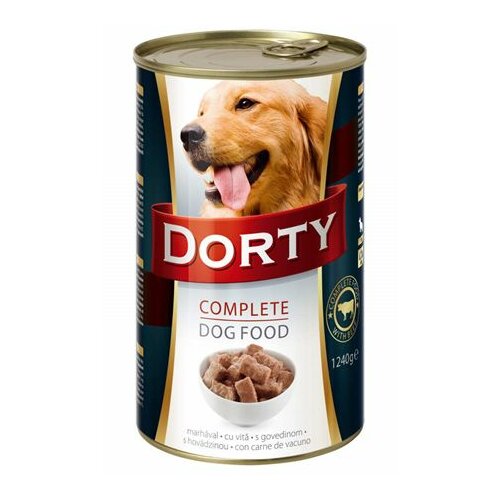 Dorty hrana u konzervi za pse - govedina 1.2kg Slike