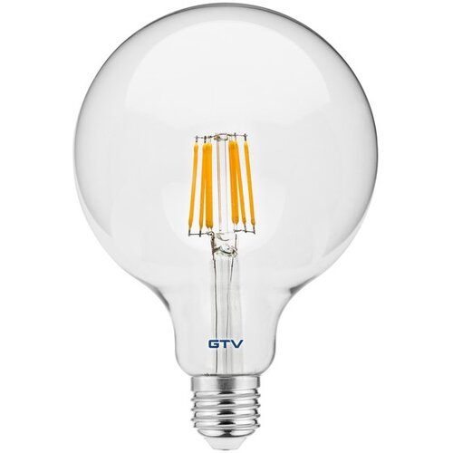 Gtv led sijalica E27 8W G125 3000K 800lm filament Slike