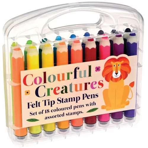 Rex London set od 18 mini markera Colorful Creatures