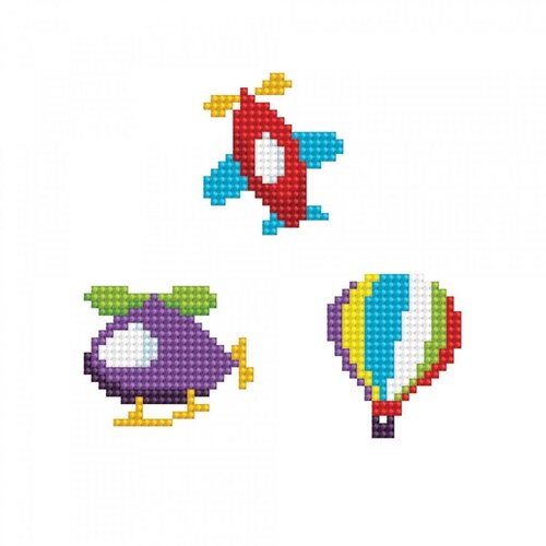 Diamond Dotz Set stikera Dijamantski mozaik Hot Air Balloon Slike