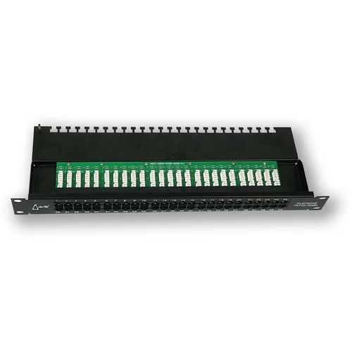 LAN-TEC PP-194 50P / C3 - 19" patch panel 1U, 50 portova C3, telefon