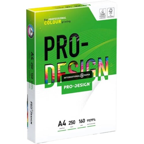  PAPIR PRO DESIGN A4 160g 250/1 SYLVAMO Slike