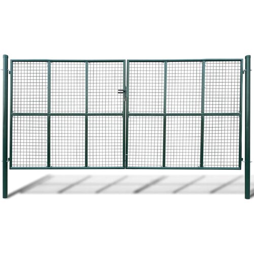 VidaXL mrežasta vrtna vrata 415 x 225 cm / 400 x 175 cm Slike