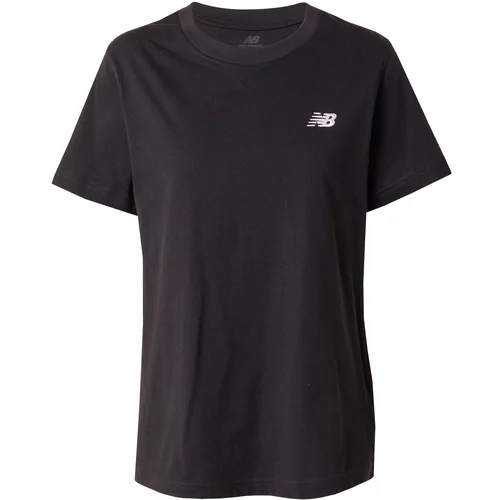 New Balance Tehnička sportska majica 'Essentials' crna / bijela