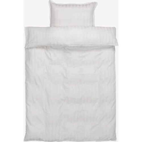  Posteljina saten 140x220 bela Slike