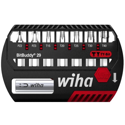 Wiha 42139 BitBuddy® TY set bitova, 29 mm Pozidriv, Torx® 1/4", 9 delova Cene