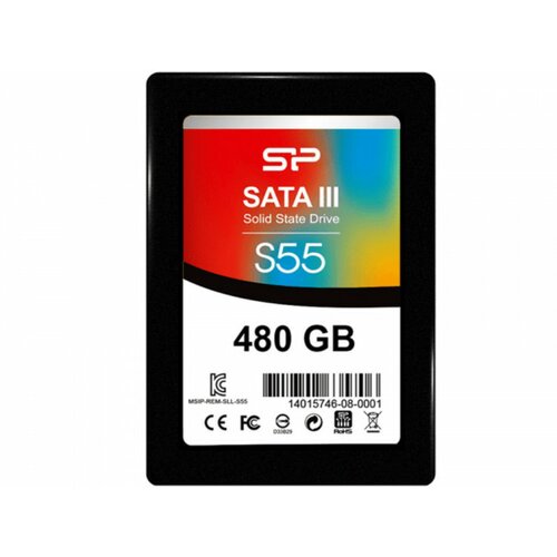 Silicon Power SSD Slim S55 480GB/2.5"/SATA 3/crna Cene
