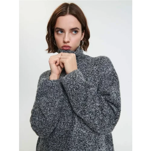 Sinsay ženski džemper s visokim ovratnikom 3416X-MLC