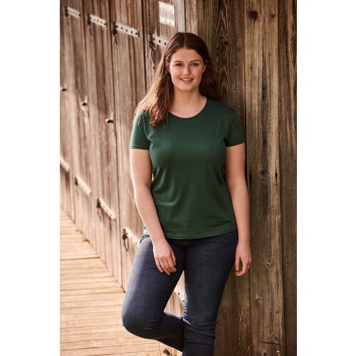 Fruit Of The Loom Iconic Women's Green Women's T-shirt Cijene