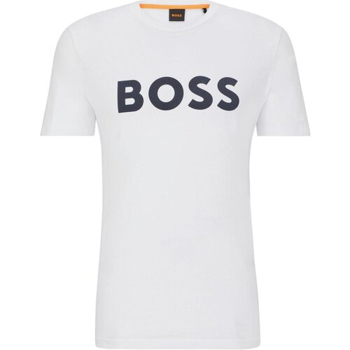 Boss Polo majice dolgi rokavi THINKING 1 50481923 Bela Slike