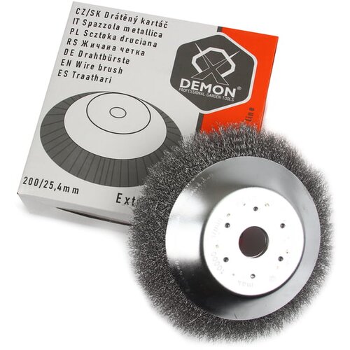 Univerzalni disk mehke krtače za kosilnice in obrezovalnike trave 200x25,4mm Cene