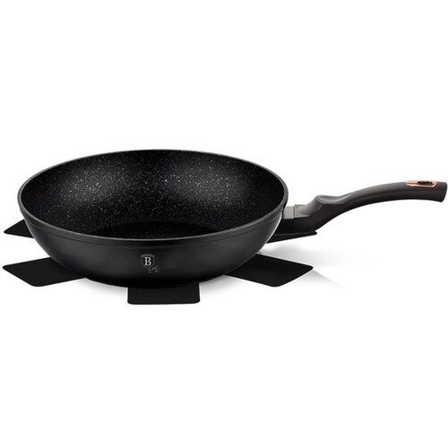 Berlinger Haus BH/1638N wok ponev 28 cm, black rose collection Cene