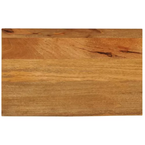 vidaXL Mizna plošča z naravnim robom 40x30x2,5 cm trden mangov les