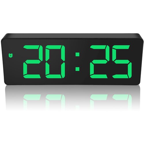 Venisymlis Digitalna Budilka, Velik Led Zaslon Velika Digitalna Budilka Za Spalnico Ob Postelji S Polnilnikom Usb Glasna Budilka Z Nastavljivo Svetlostjo, (22060163) Cene
