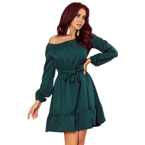 Numoco Dress with ruffles