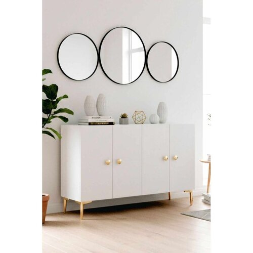 Hanah home komoda Squarel 120, 120 cm, bela Cene