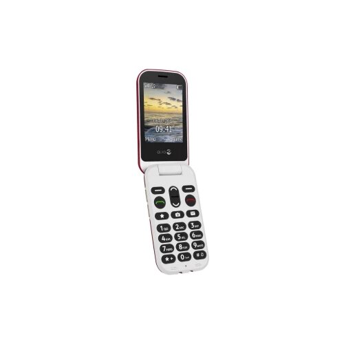 Doro 6060 senior mobilni telefon crvena Slike