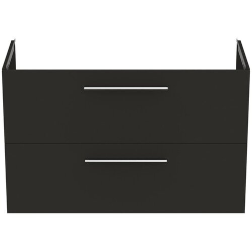Ideal Standard antracitno siva stenska omarica za pod umivalnik 100x63 cm i.life a Slike