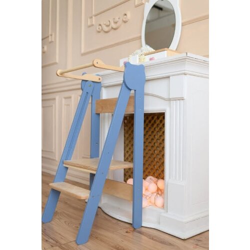 ToddlerInFamily MONTESSORI ZLO�LJIV POMAGAL�EK (VE� BARV)-Natur/Modra Cene